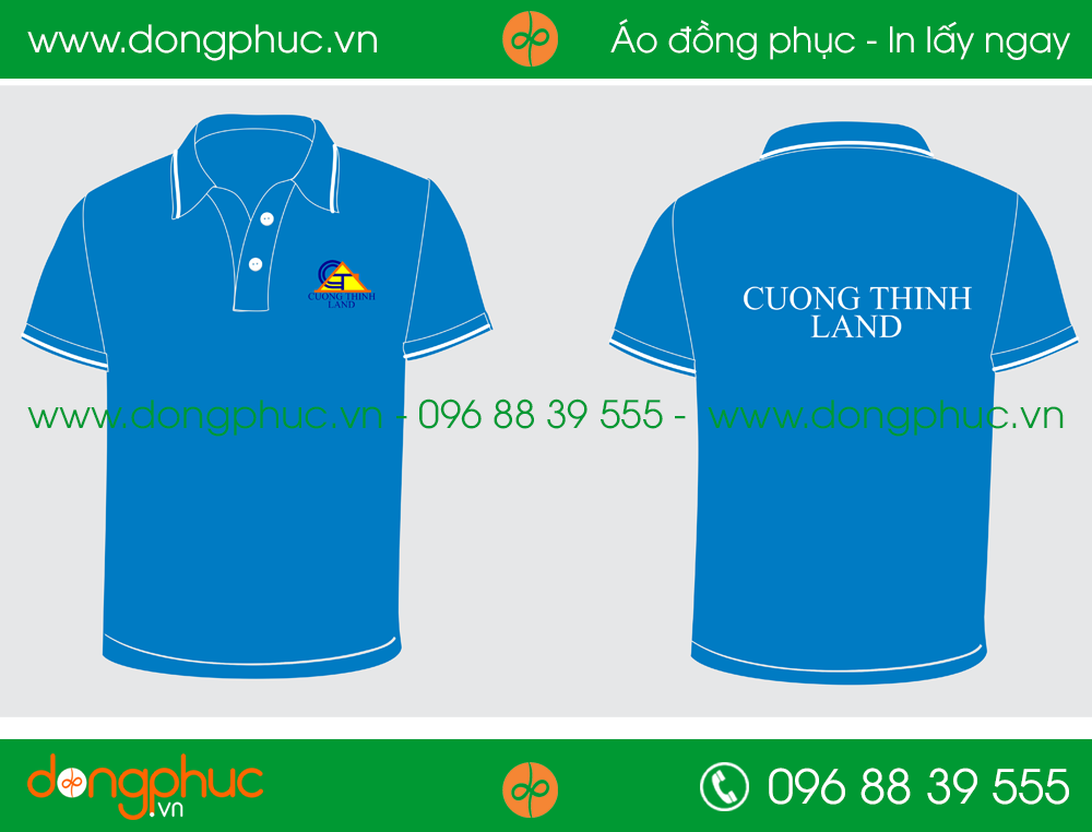 Áo phông đồng phục cường thịnh land